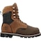 Georgia Boot Brute, Men's 8 in Composite Toe Work Boot, Brown, 8.5, W, GB00643 GB00643 - alternate 2